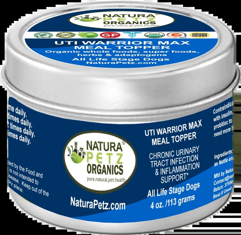 UTI WARRIOR MAX Meal Topper Urinary Tract Inflammation and Infection Support