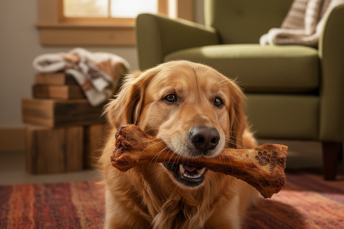 The Ultimate Chew: Why Slow-Roasted Ostrich Bones Are Taking Over Natural Dog Care