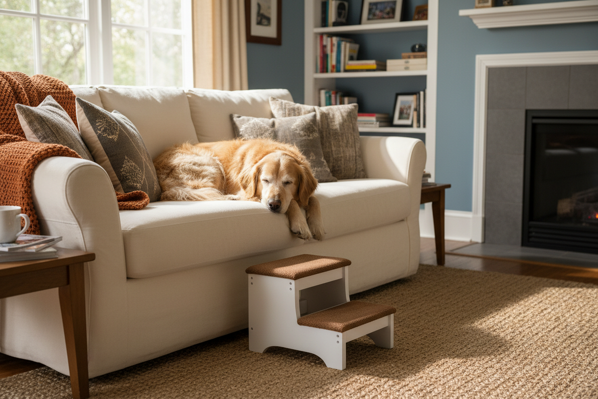 5 EASY HOME MODIFICATIONS TO HELP AN AGING DOG
