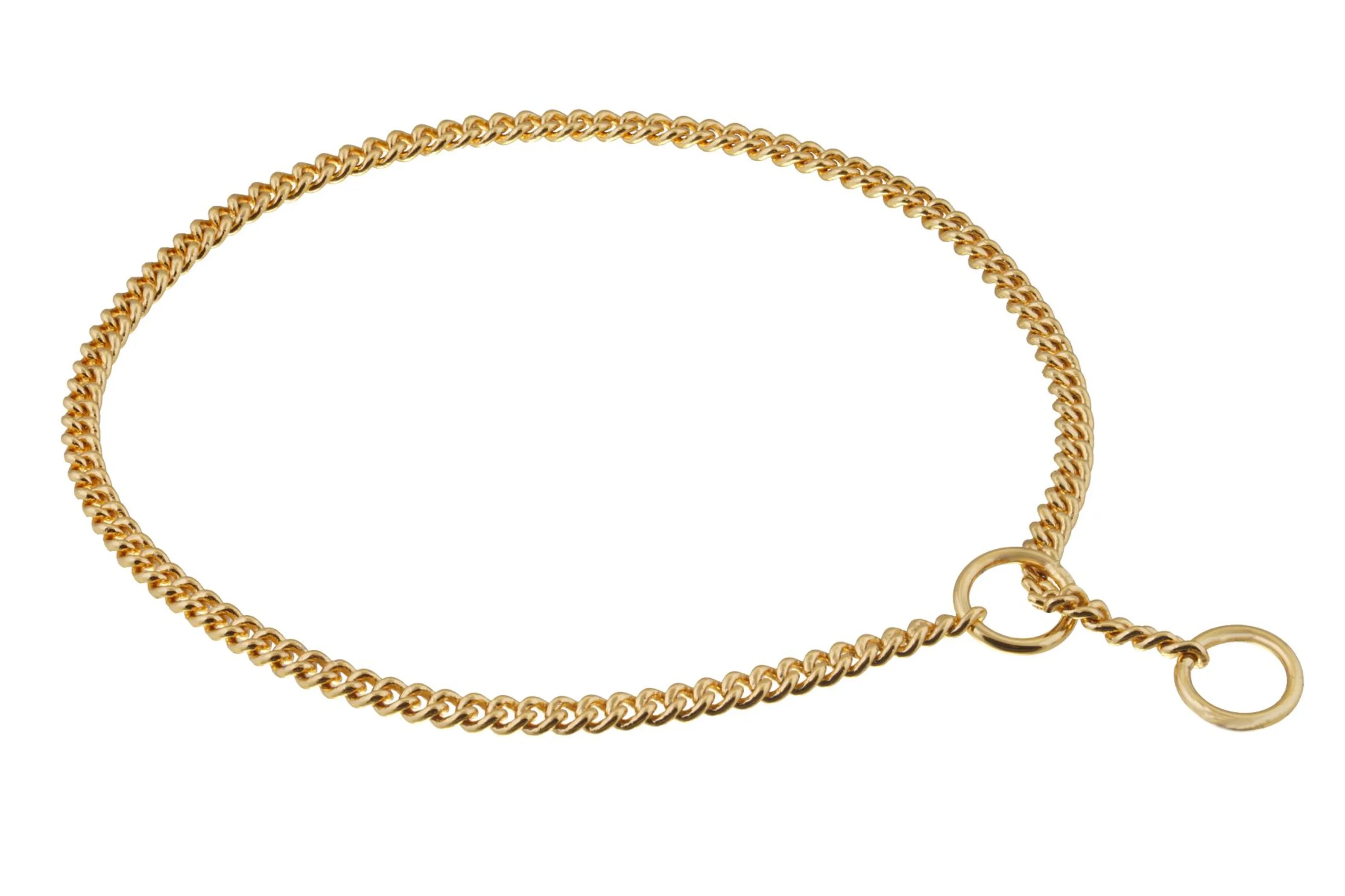 Slip Curve Show Chain Collar (12 in x 1.4 mm)