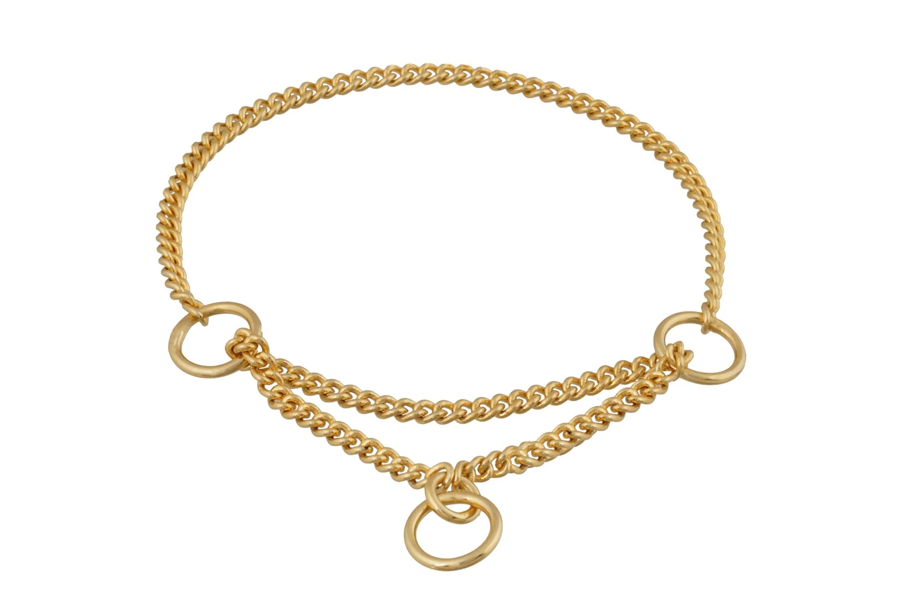 Martingale Show Chain Collar (14in x 1.2 mm)