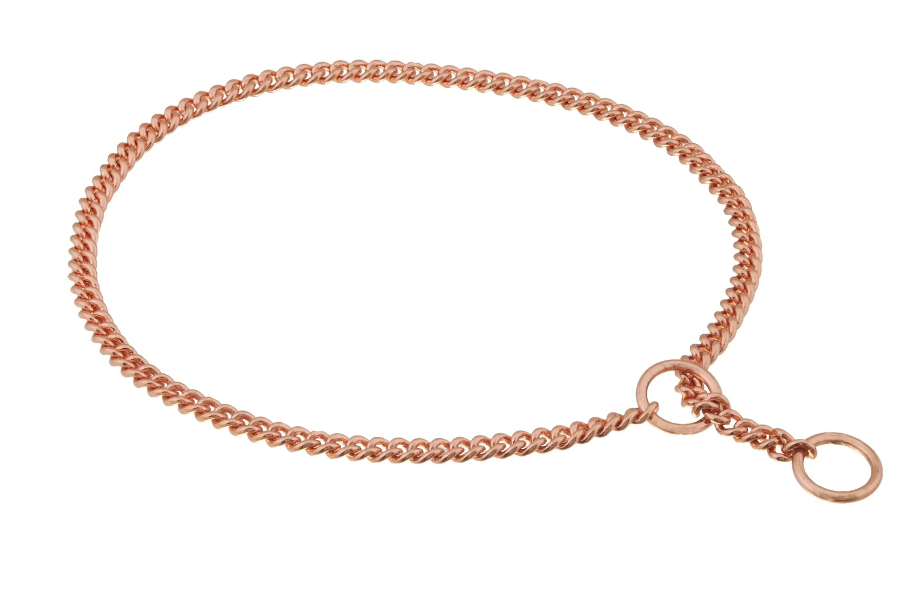 Slip Curve Show Chain Collar (16 in x 1.4 mm)