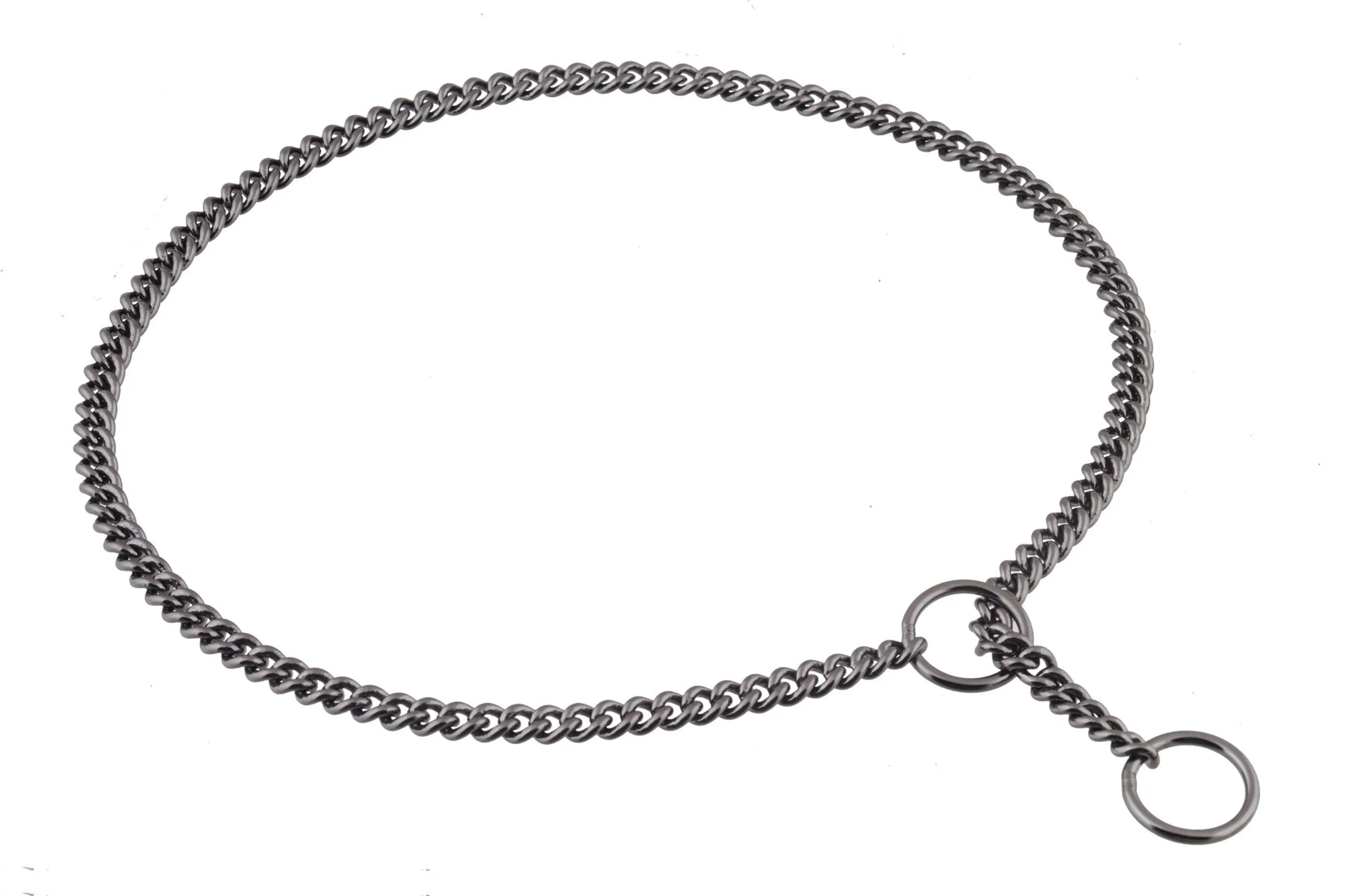 Slip Curve Show Chain Collar (20 in x 1.6 mm)