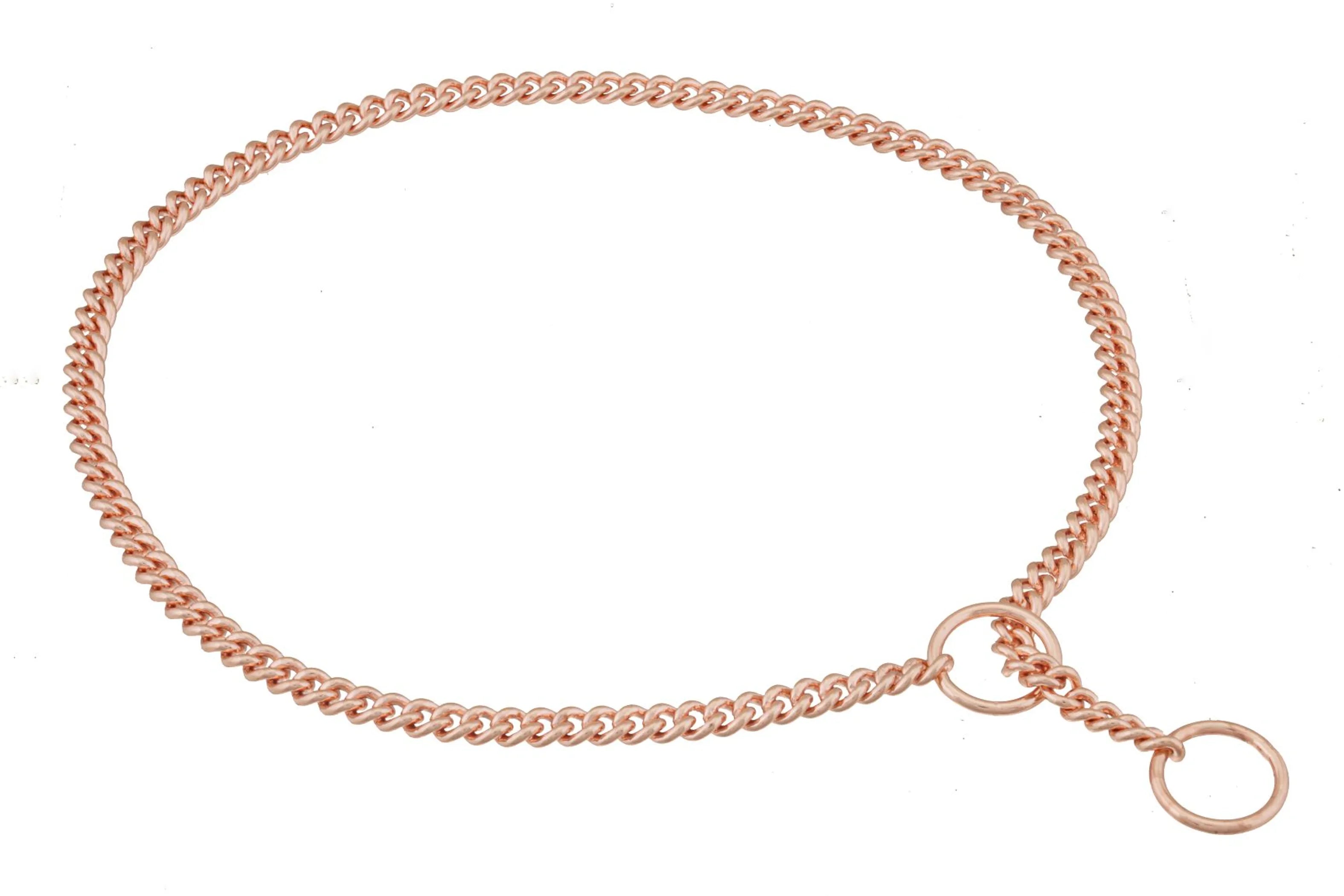 Slip Curve Show Chain Collar (20 in x 1.6 mm)