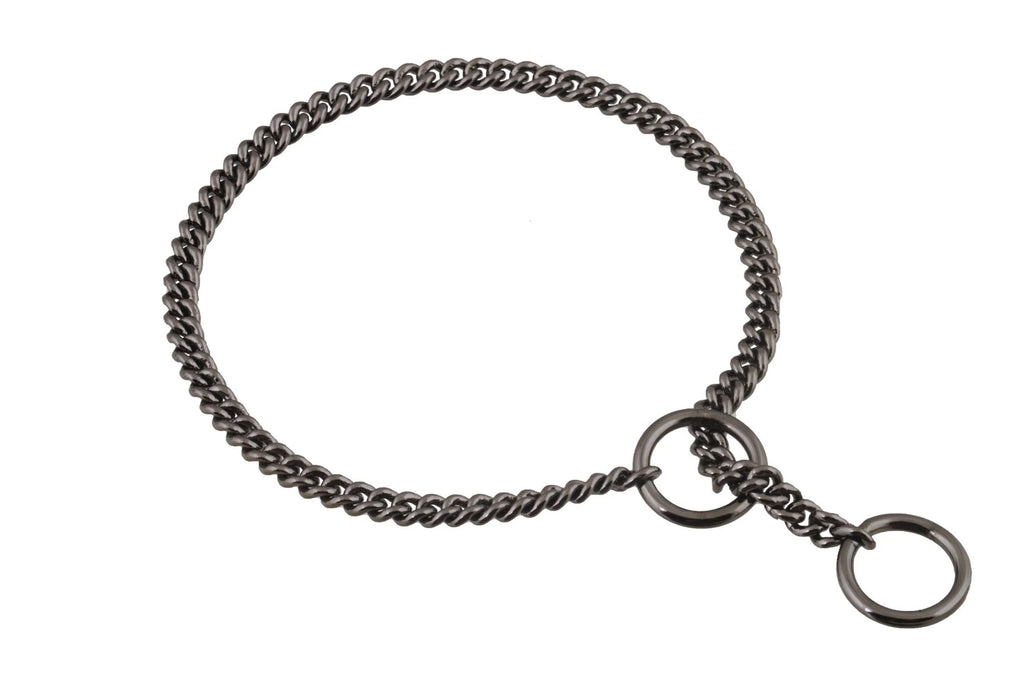 Slip Curve Show Chain Collar (8 in x 1.2 mm)