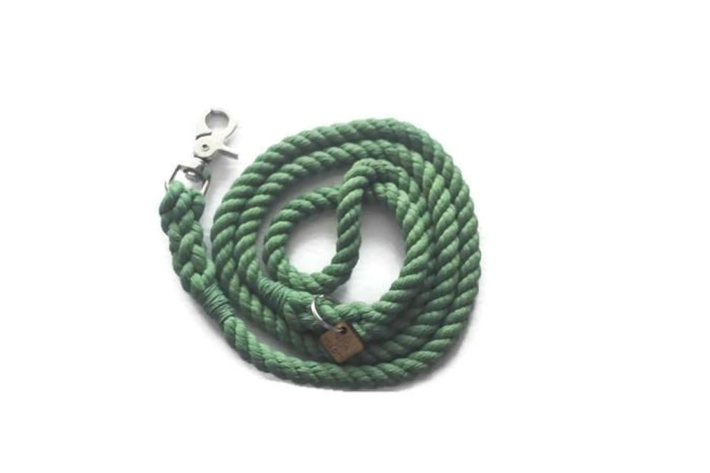 Single Color Rope Dog Leash
