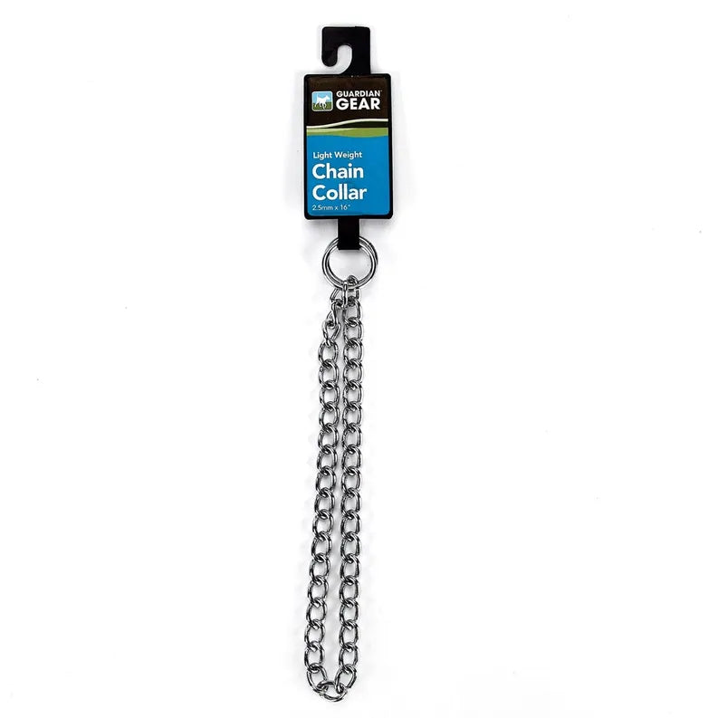 GG Lt Wt Chain Collar 16In 2.5mm