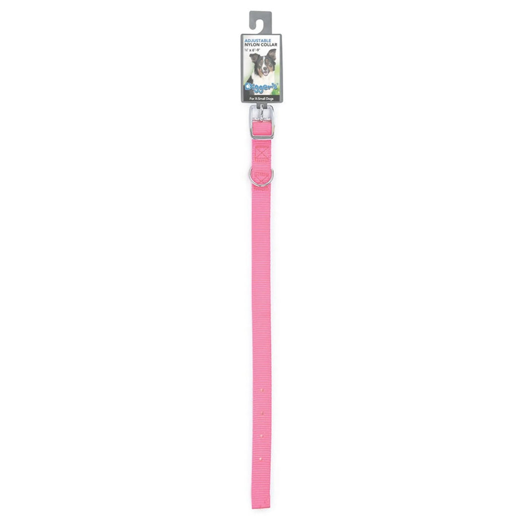 DGR 5/8in Nylon Collar 10in Pink