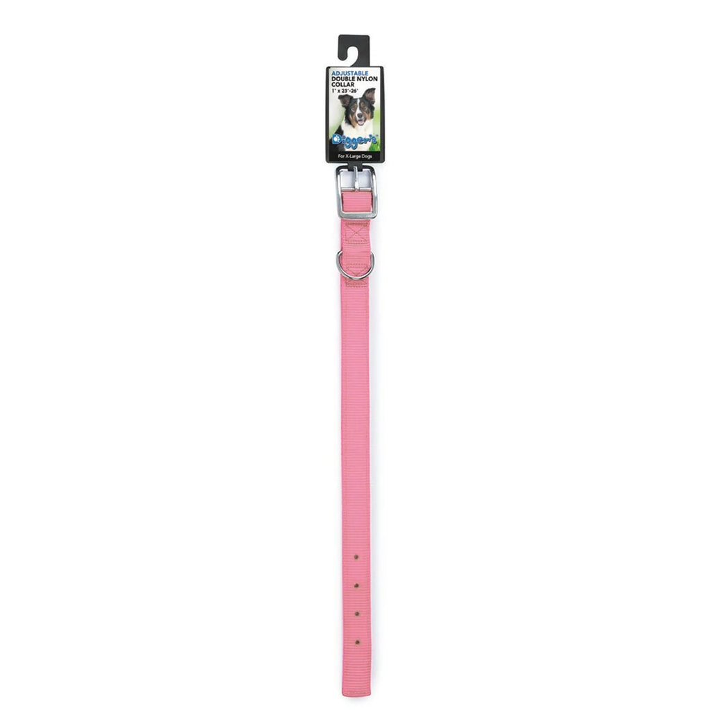 DGR 1in Nylon Collar 28in Neon Pink