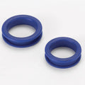HR Rubber Finger Ring Blu