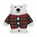 ZA Holiday Tartan Friends Polar Bear