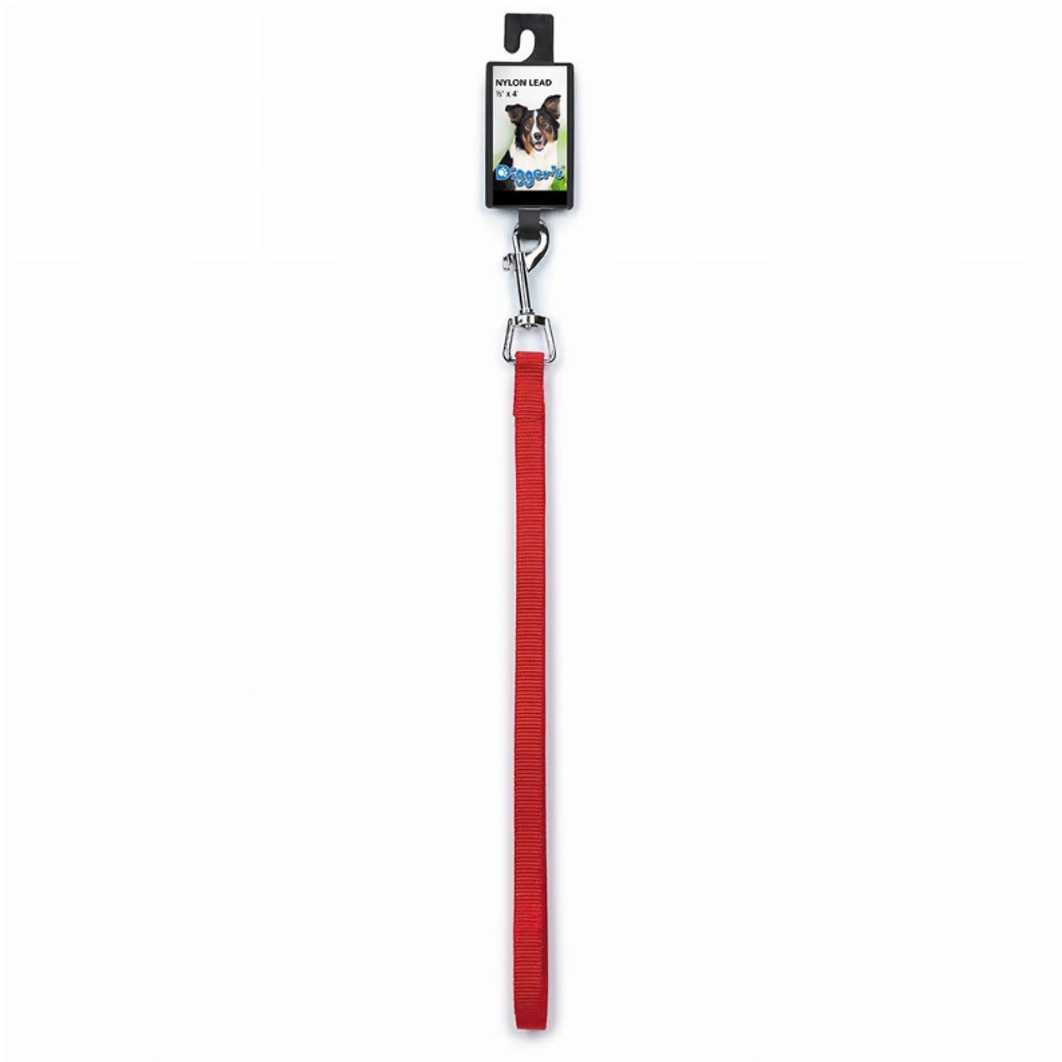 DGR 1/2in Nylon Lead 48in Black