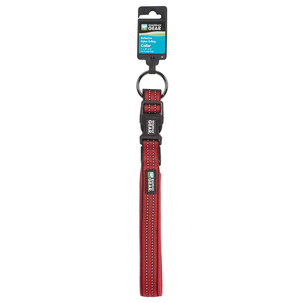GG Reflect Nylon O-Ring Collar L Red
