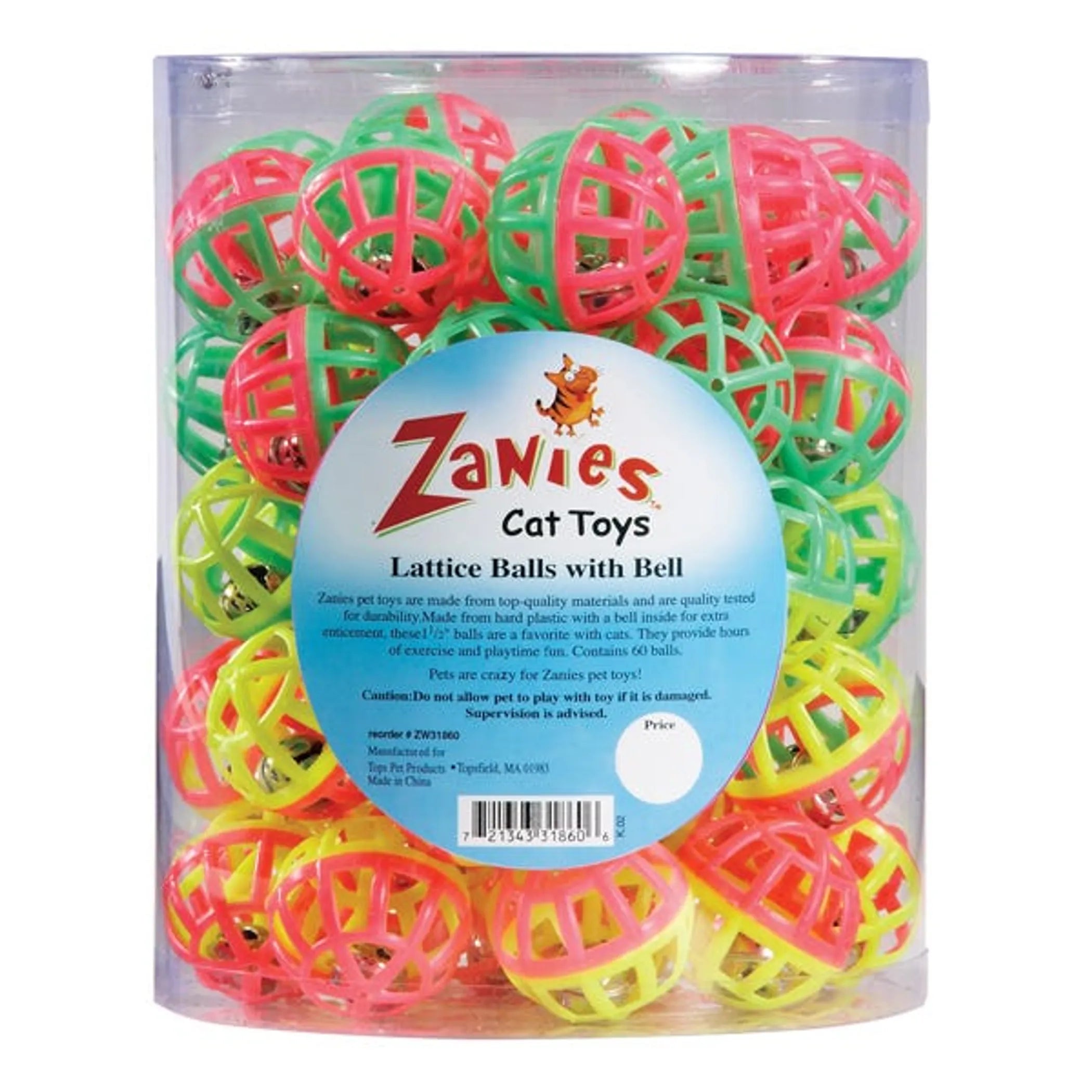 ZA Lattice Balls Canist 50pc