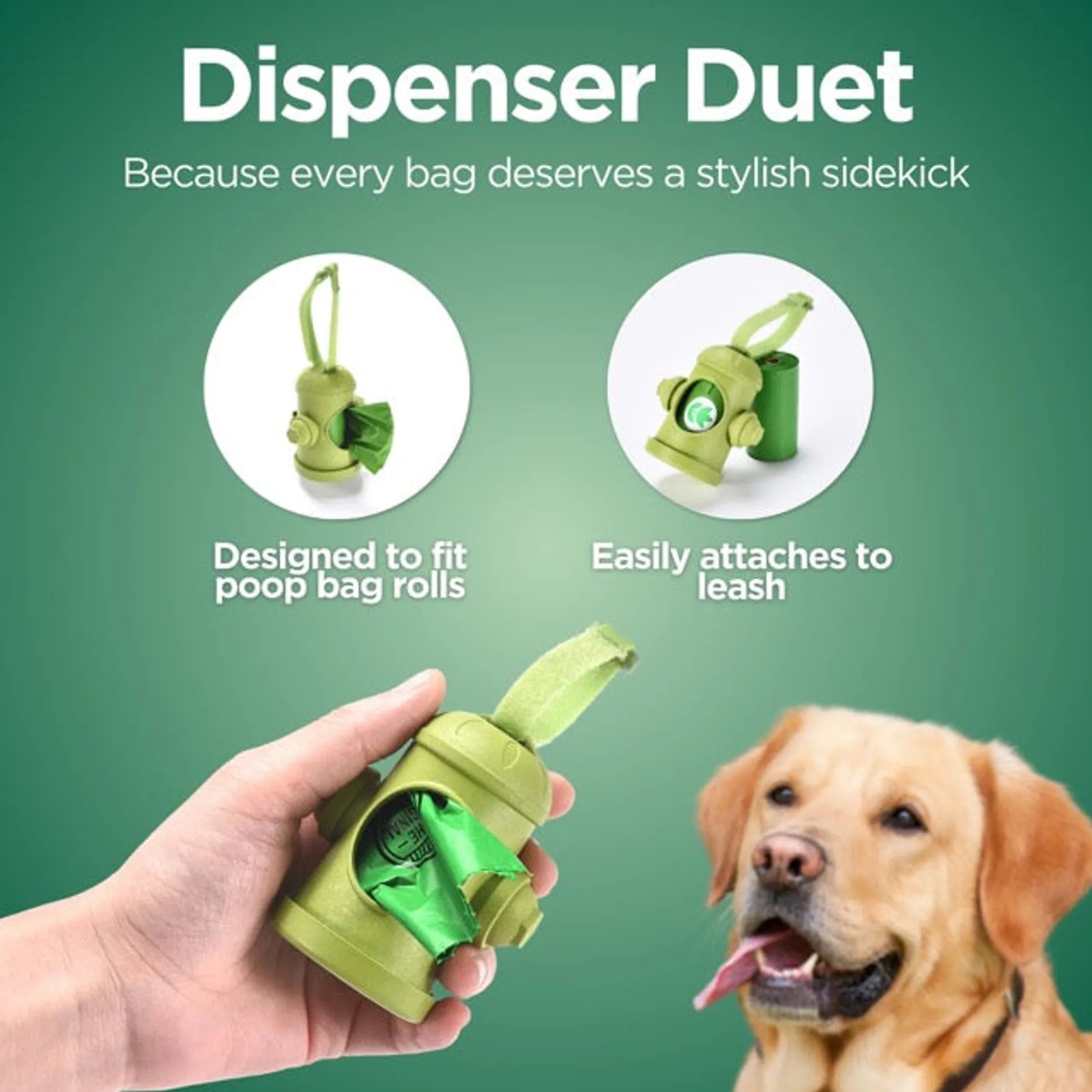 The Original Poop Bags Hydrant Dispenser