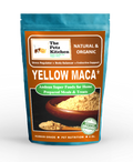Yellow Maca* Complete Protein & Cognitive & Glandular Support* The Petz Kitchen Organic & Human Grade Ingredients For Home Prepared Meals & Treats*