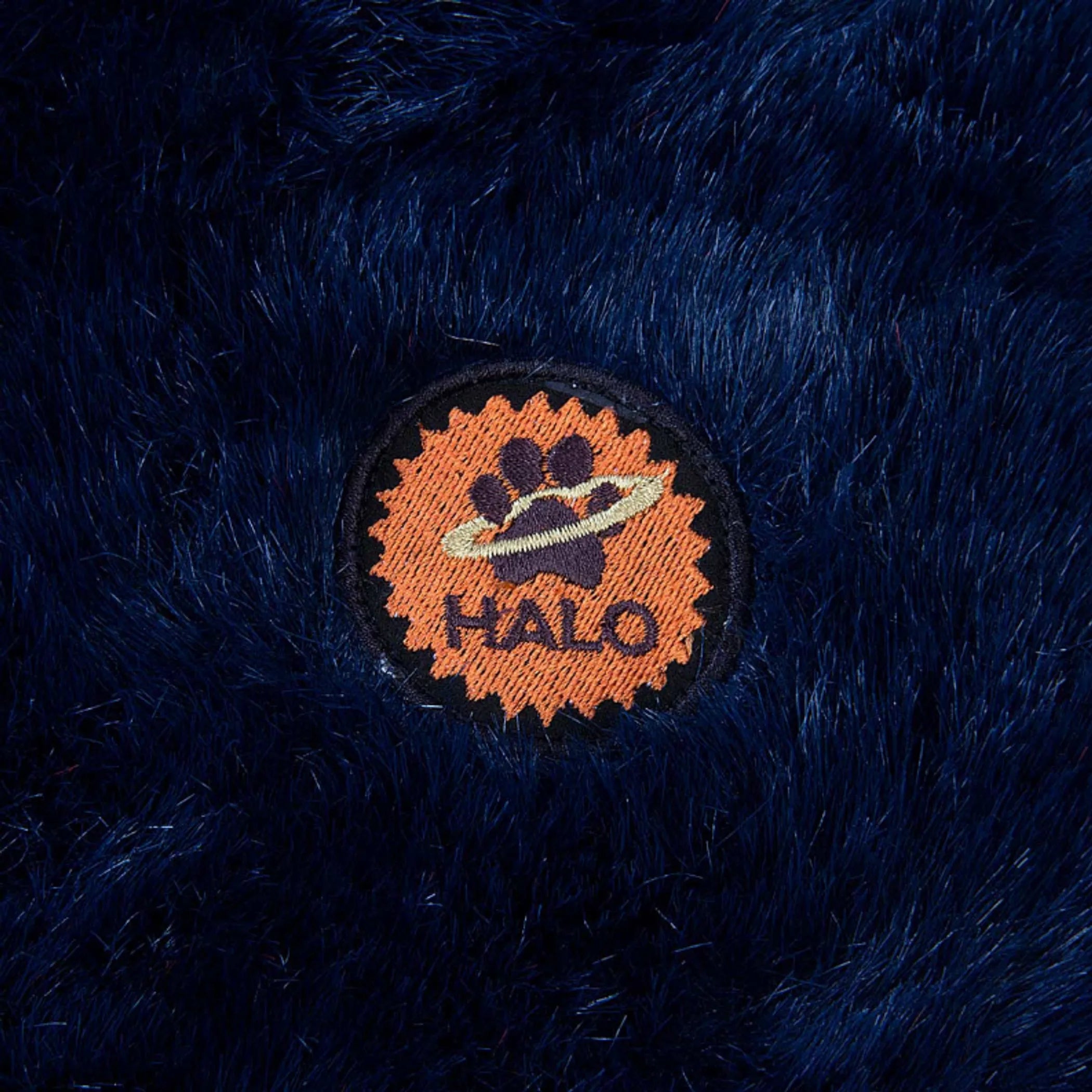 Halo Snowflakes Rectangular Dog Bed