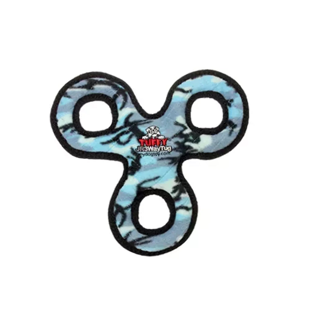 Tuffy Jr 3WayTug Red Paw