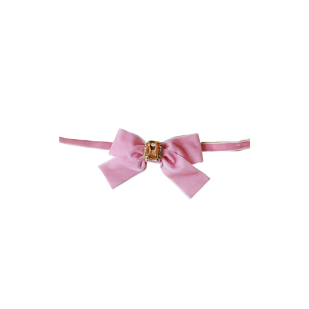 Luxurious Velvet Bow Necklace