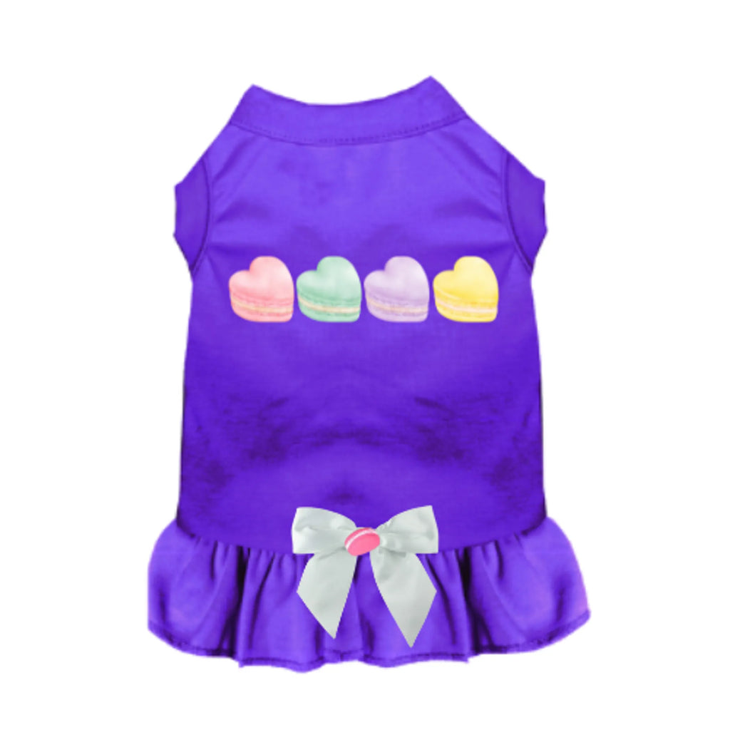 Macaroon Hearts Dog  - Pack Of: 1