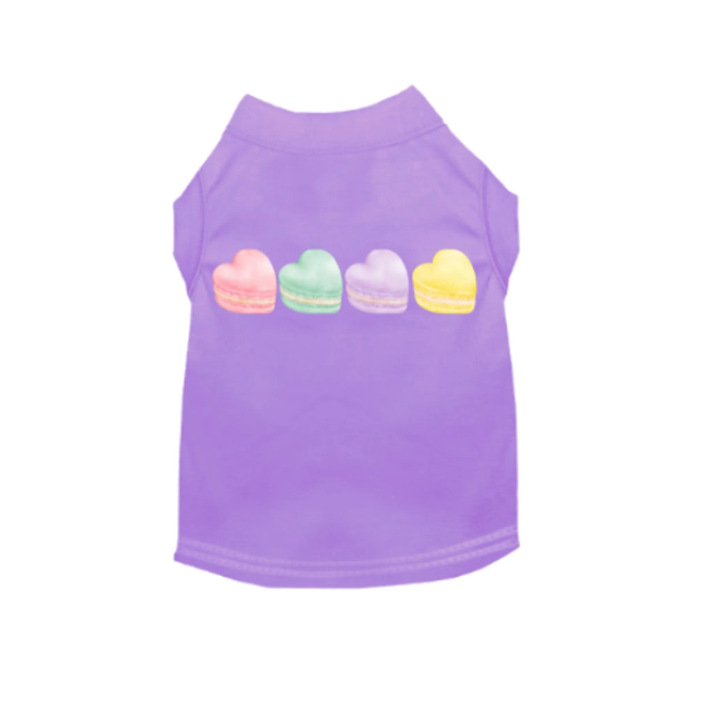 Macaroon Hearts Dog  - Pack Of: 1