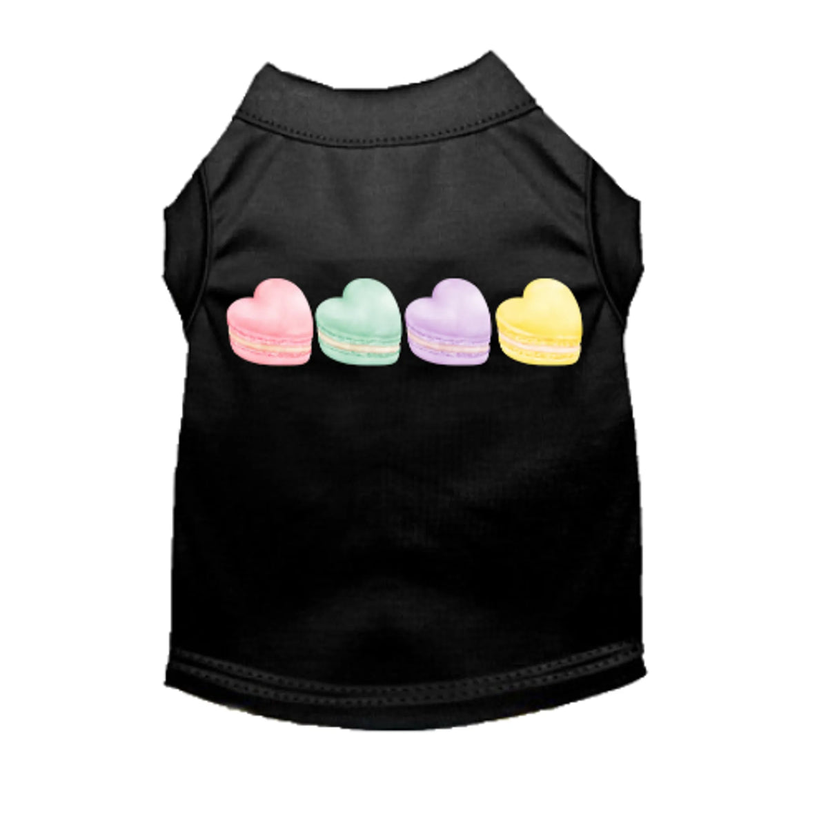 Macaroon Hearts Dog  - Pack Of: 1