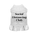Anti Social Distancing Club - Color: White | Pack Of: 1