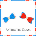 Stars & Stripes Patriotic Hair Clips