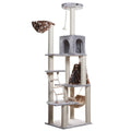 Real Wood Cat Climber Play House With Playhouse, Basket