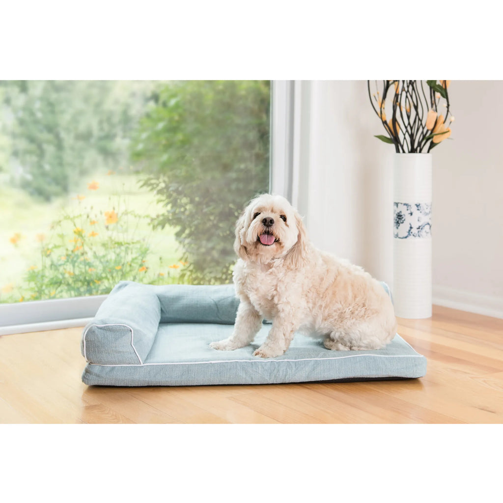 Armarkat Medium Bolstered Pet Bed Poly Fill Dog Cushion