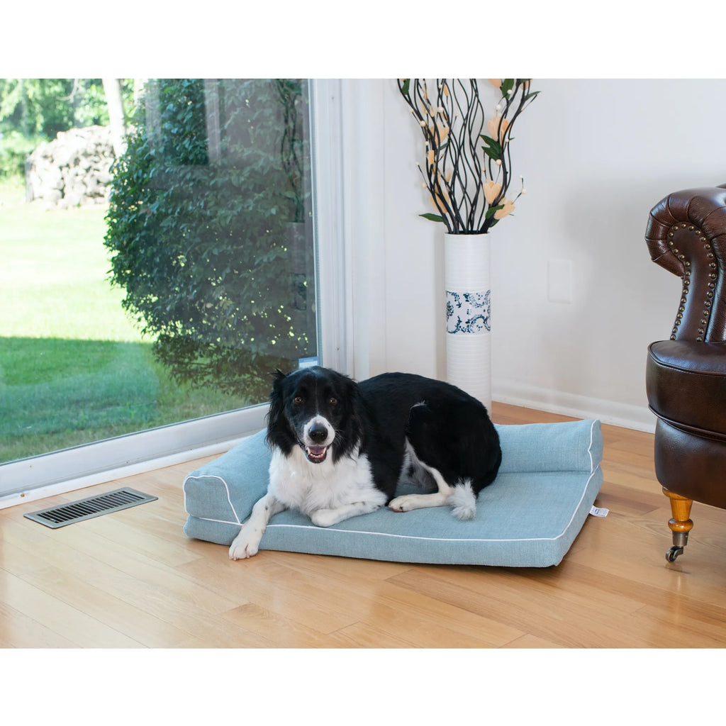 Armarkat Medium Bolstered Pet Bed Poly Fill Dog Cushion