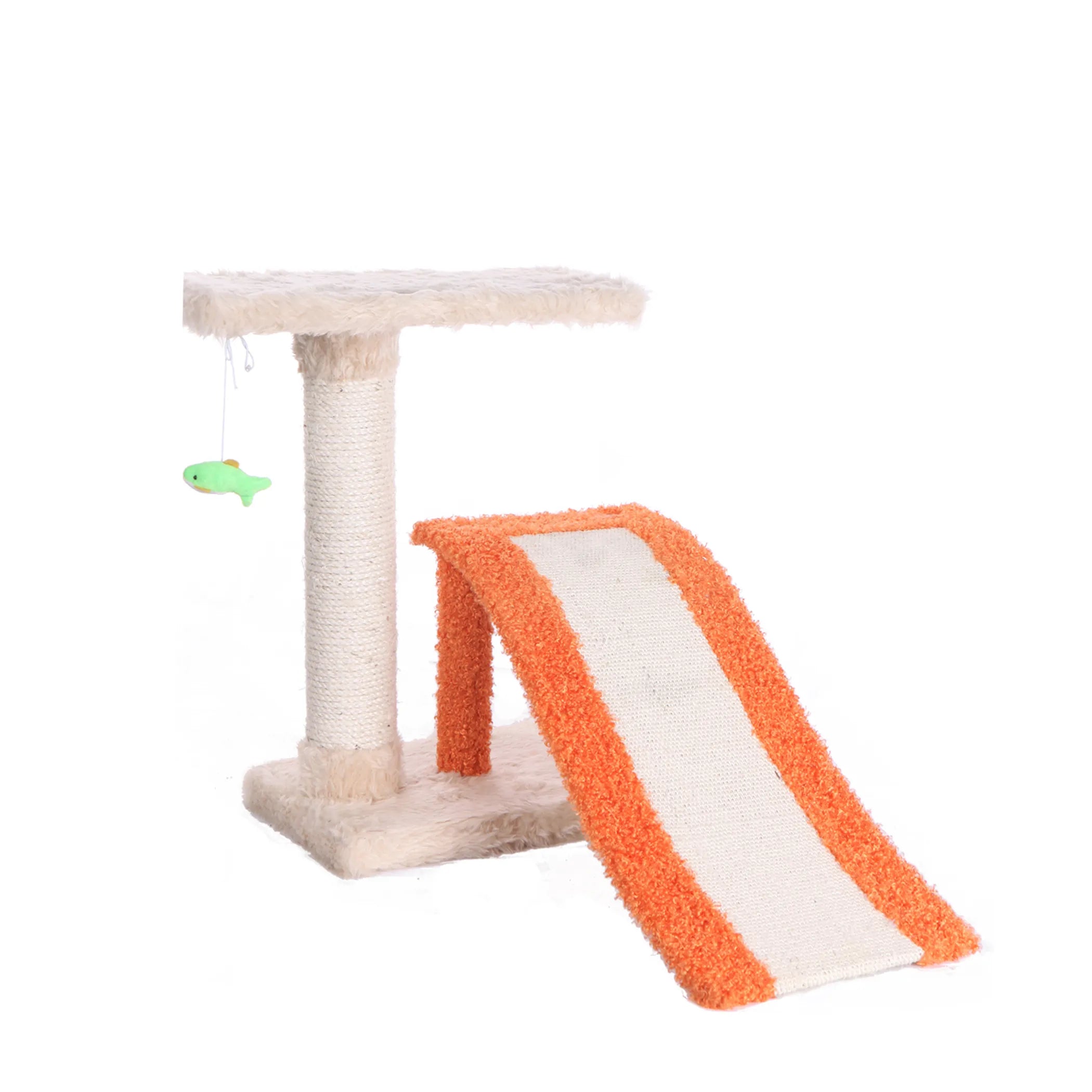 Armarkat Two Level Platform Scratcher W Sisal Carpet Ramp