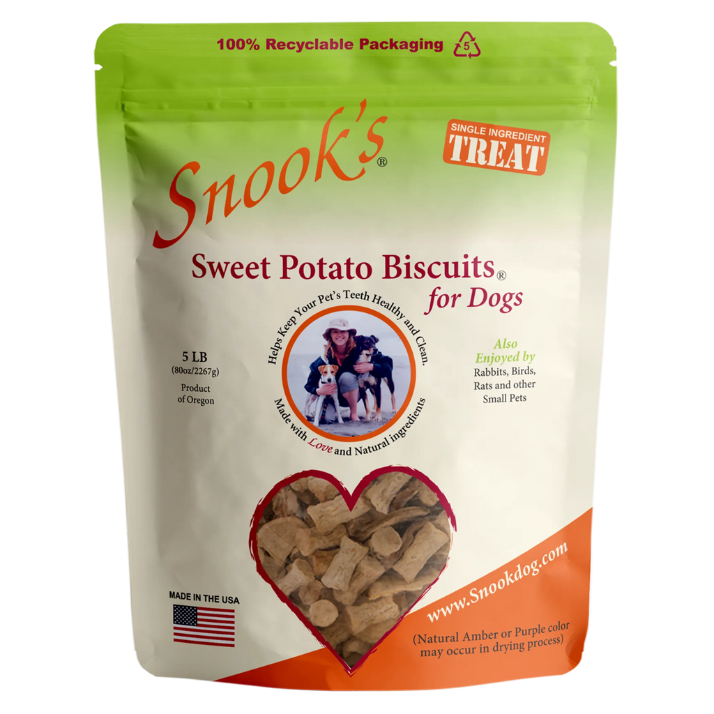 Sweet Potato Dog Biscuits - Small, biscuit-size pieces