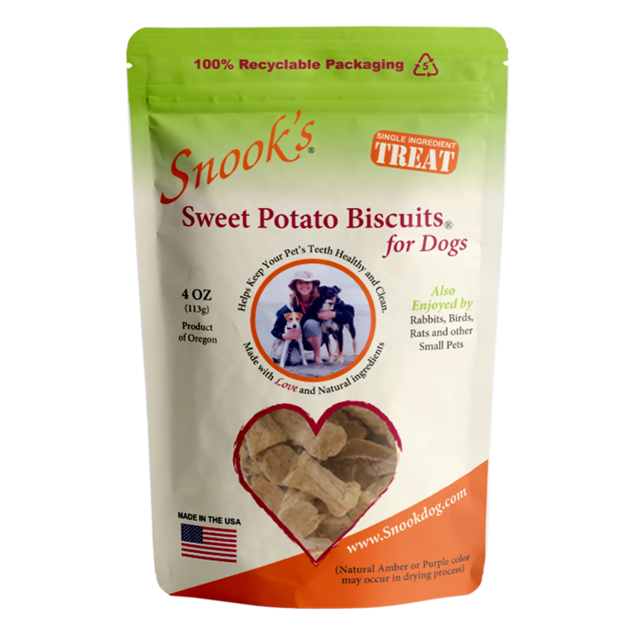Sweet Potato Dog Biscuits - Small, biscuit-size pieces