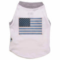 Denim Inspired American Flag Tee