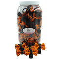 GG109SV | 50-100 Velcro Attachment Halloween Spiderweb Dog|Cat bows in Jar|Pets Ribbons