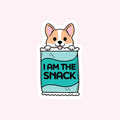 I Am The Snack Sticker