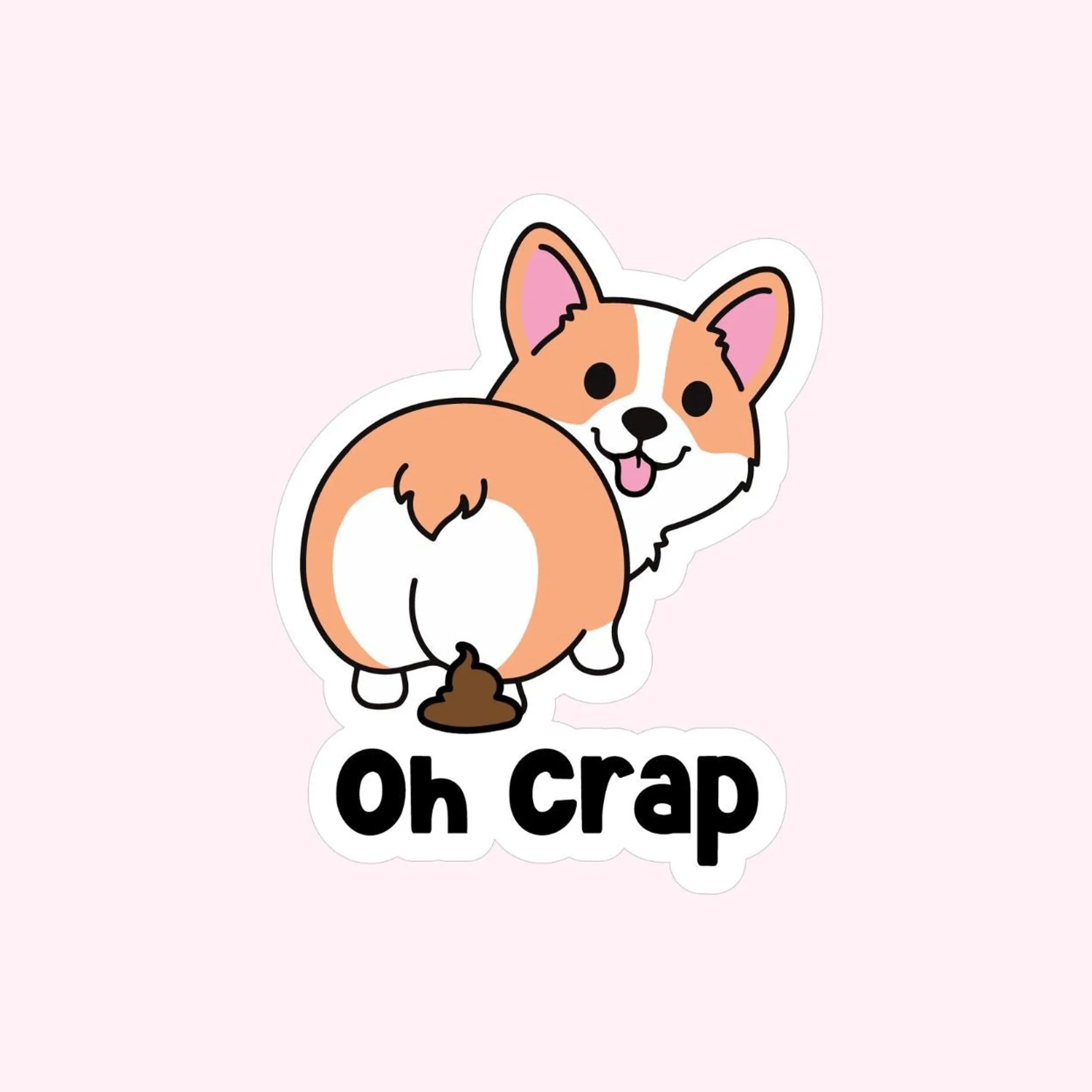 Oh Crap Sticker