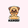 Hangry Sticker