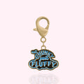 "Not Chunky Just Fluffy" Dog Collar Charm