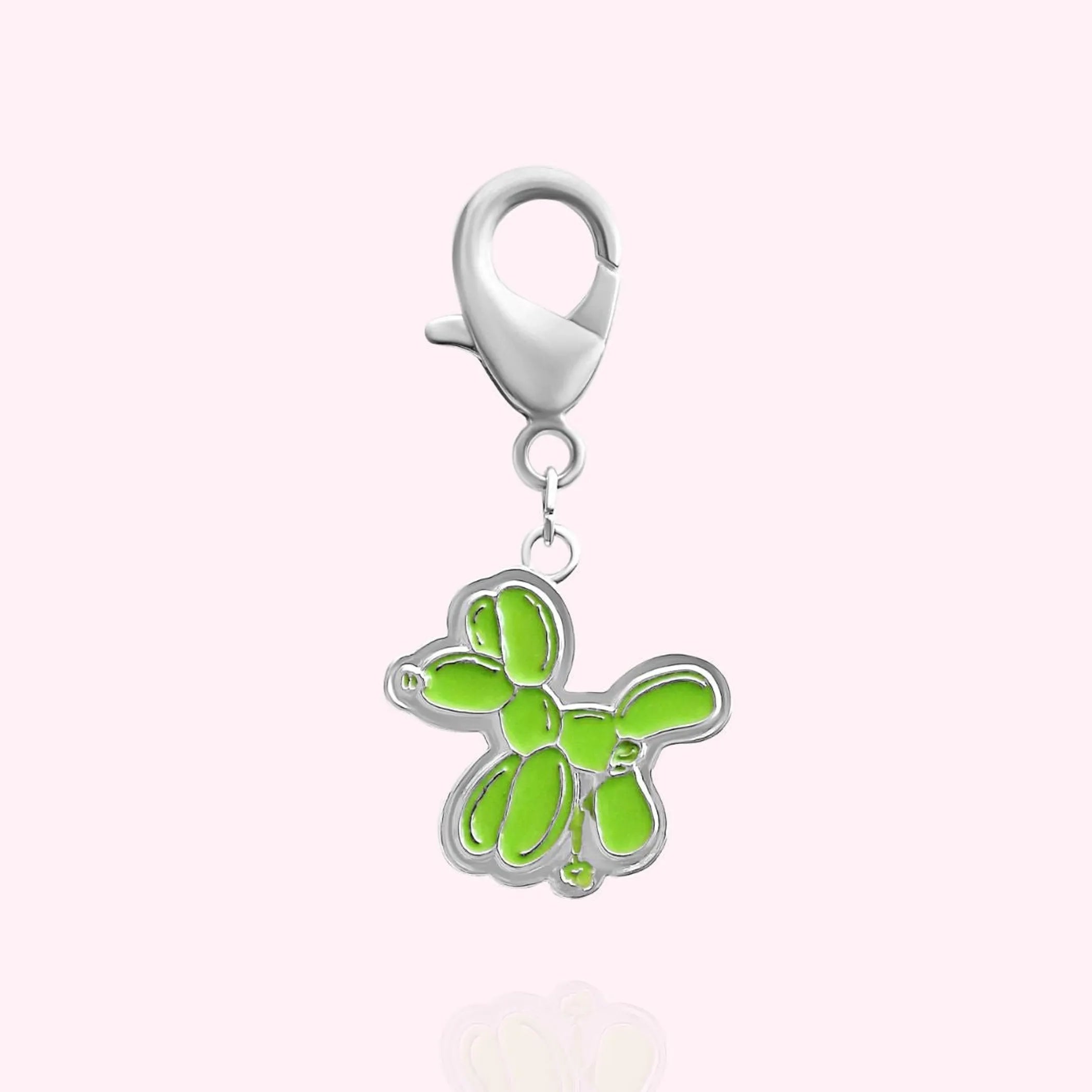 Balloon Dog Collar Charm