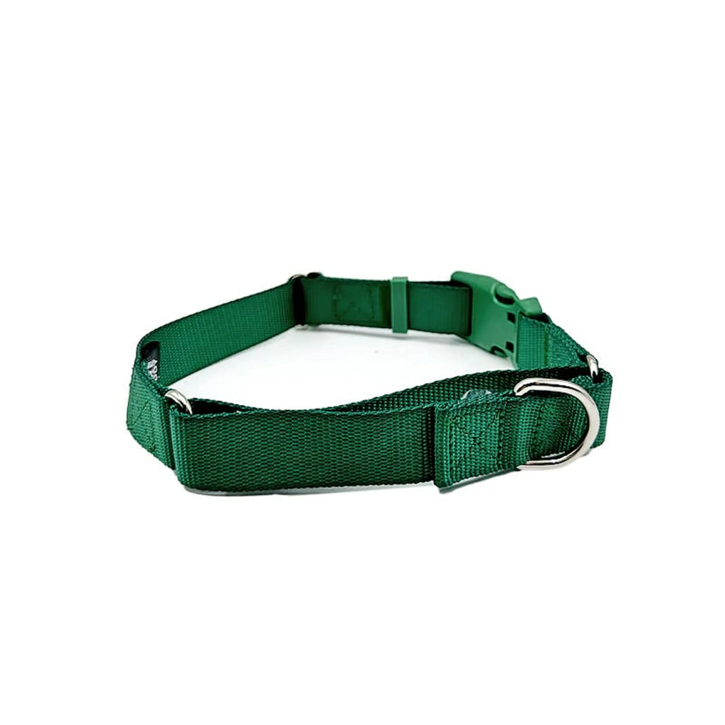 Green Martingale Collar