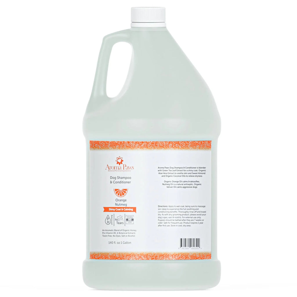 Gallon Shampoo Orange Nutmeg Vetiver