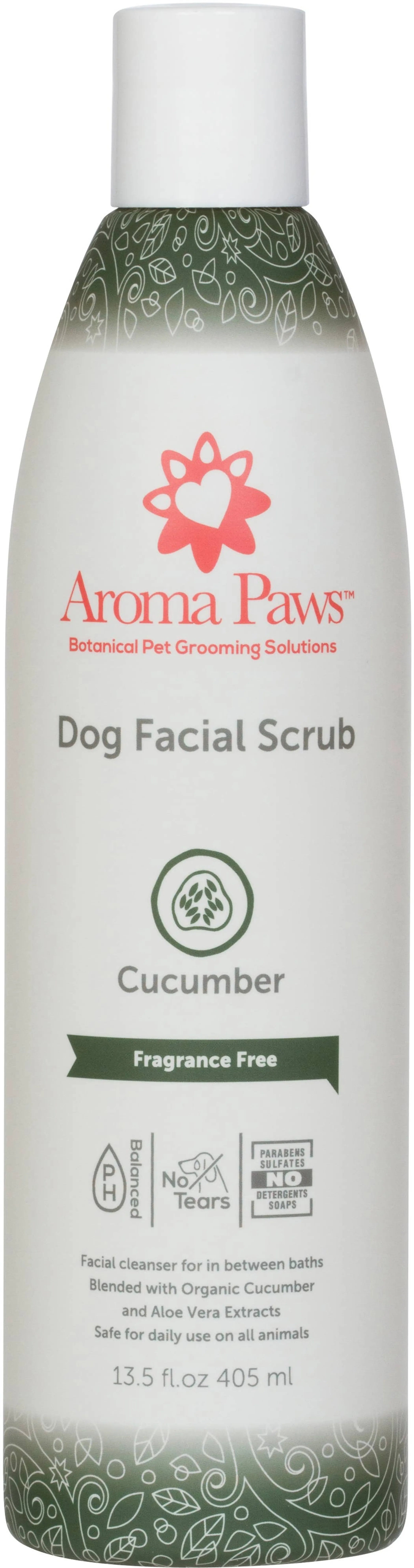 13.5 Oz. Organic Cucumber & Aloe Facial Scrub