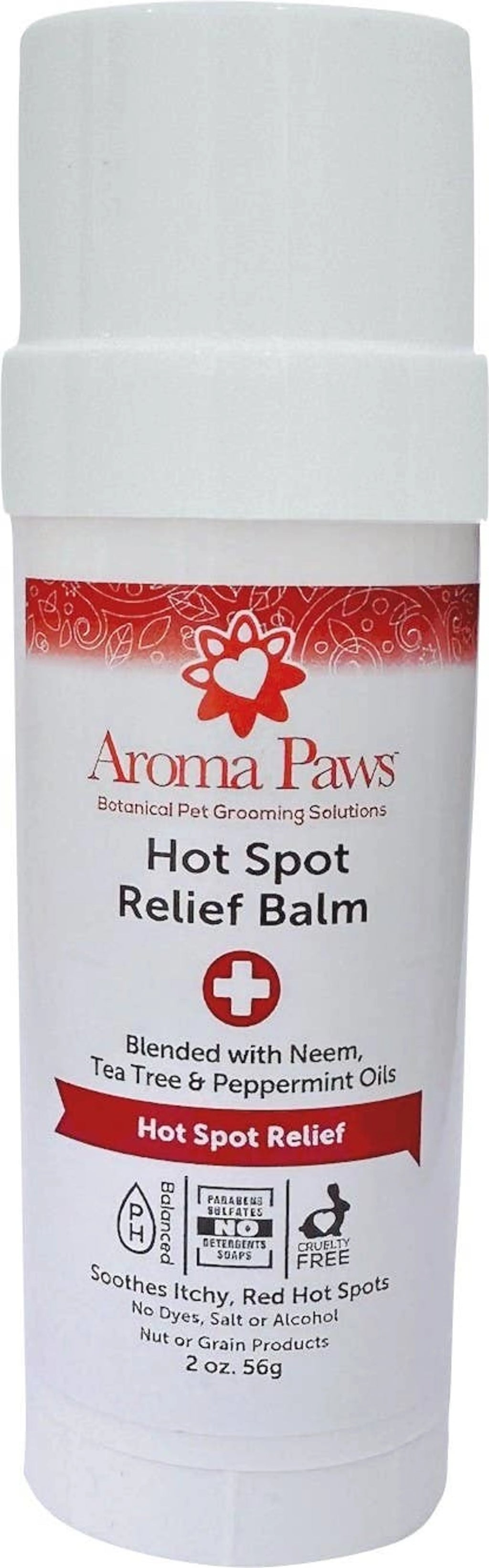 2 oz. Hot Spot Relief Balm Roll on Applicator-Neem & TeaTree