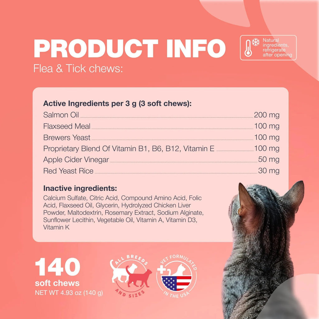 Flea Support Chews for Cats