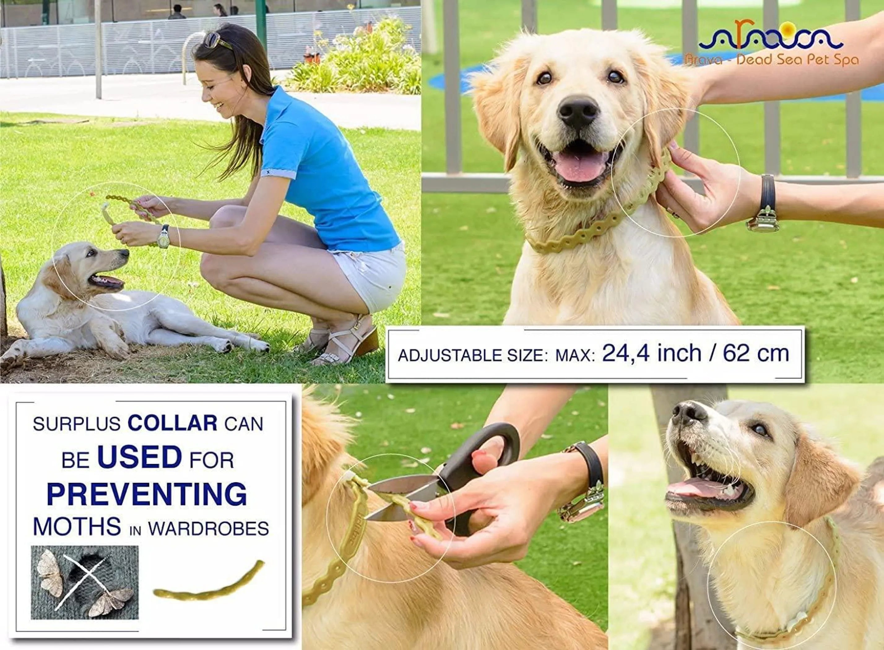 Flea & Tick Collar for Dogs & Puppies