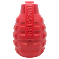 Grenade Shaped eDispenser Durable Dog Chew Toy & Treat Dispenser