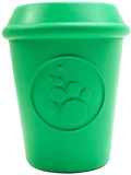 Coffee Cup Durable Rubber Chew Toy and Treat Dispenser