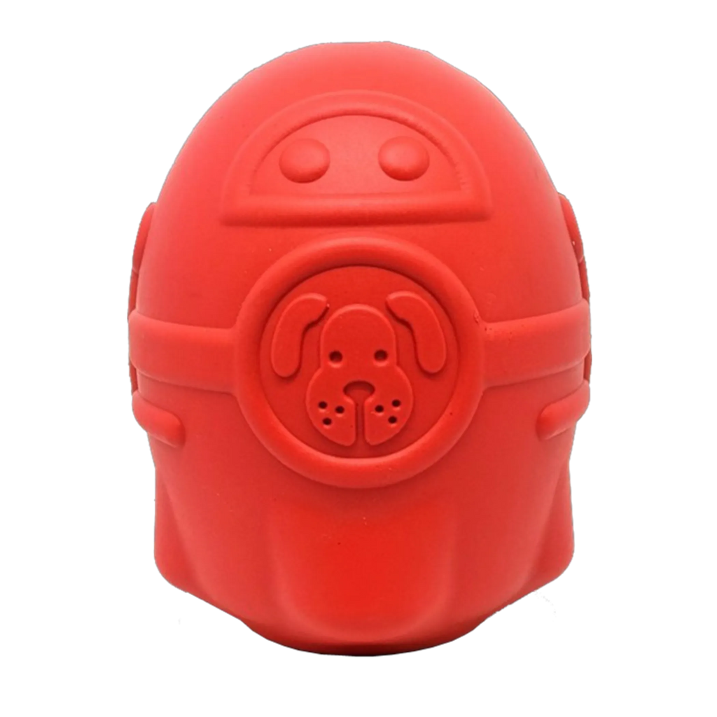 Rocketman Dog Toy - Durable Rubber Chew Toy & Treat Dispenser